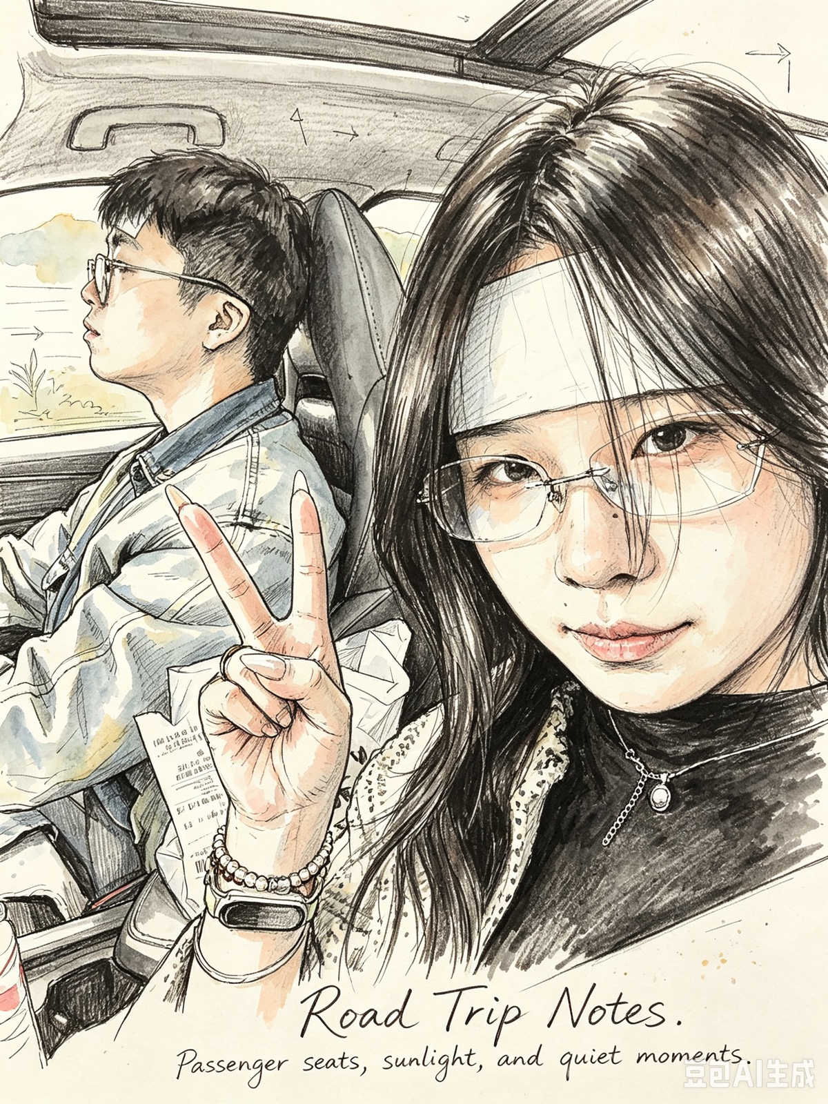 Travel Notes · 车内比耶